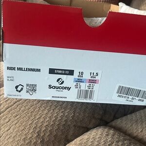 Saucony Ride Millennium Shoes - White Brand New